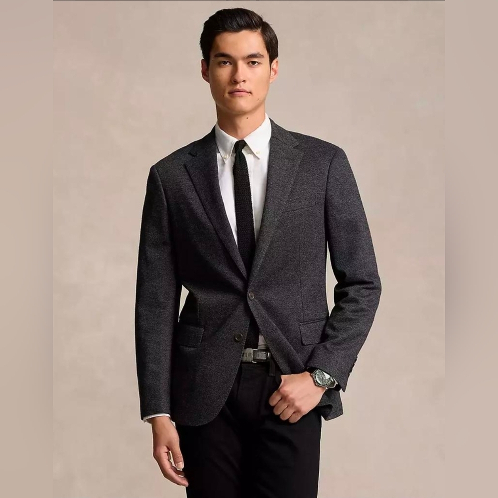 $348 Polo Ralph Lauren Mens Polo Soft Modern Herringbone Sport Coat